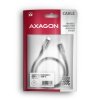 AXAGON BUCM32-CF05AB Kabel przedłużacz Gen2 USB-C - USB-C 0.5m, 5A, 20Gbps, PD 240W, oplot, czarny